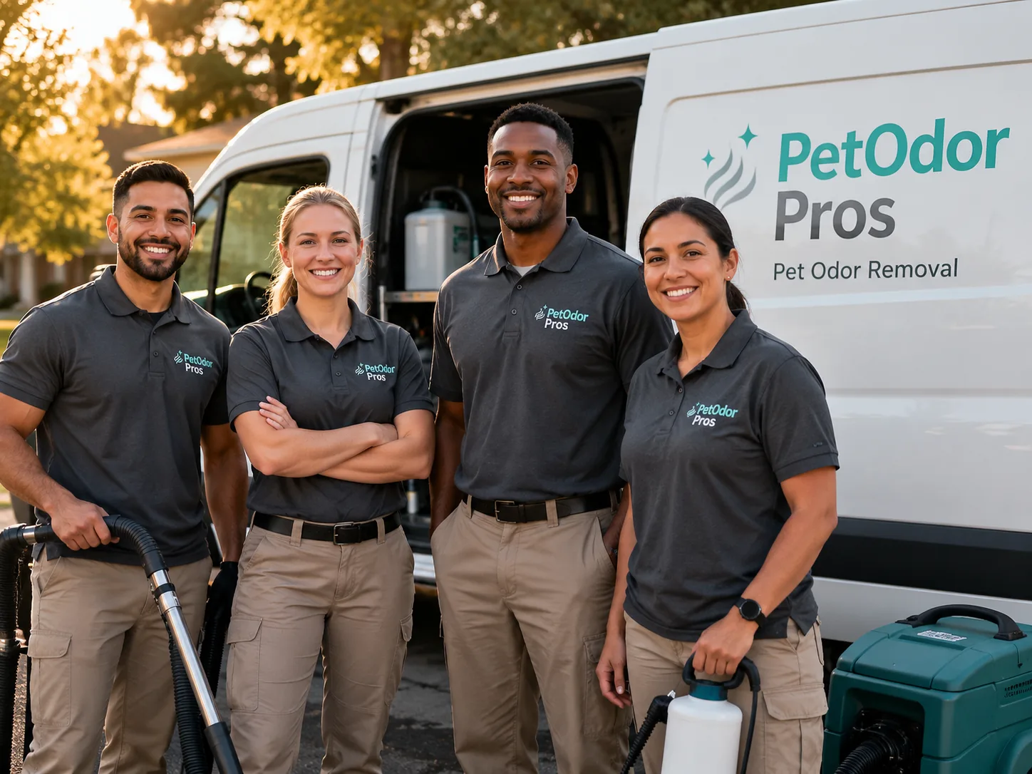 Pet Odor Removal team serving Gladewater, TX
